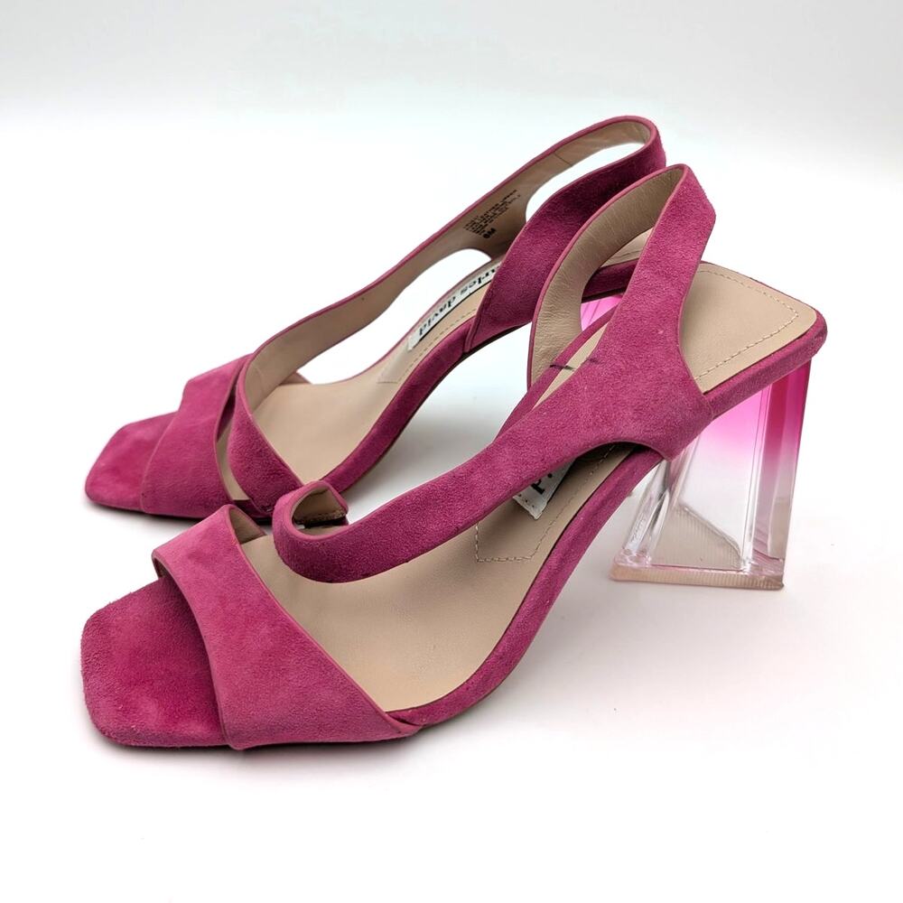 Charles David Trulli Dress Sandals Open Toe Women's Deep Orchid Size US6M EU36.5